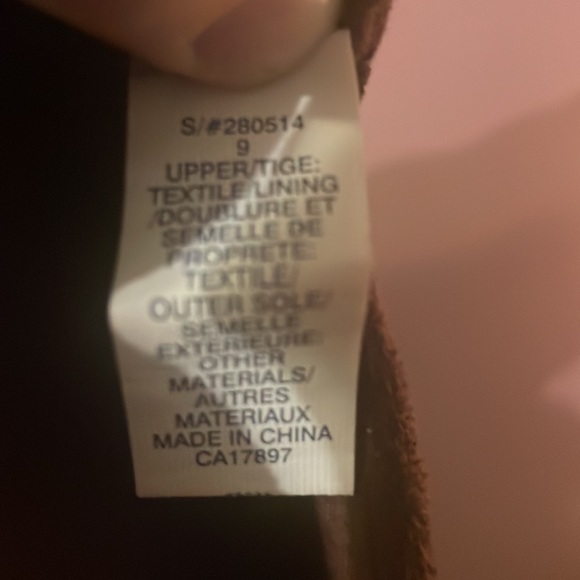 New “suede” moccasins by GAP worn 1-2 times inside and once outside. Cute/comfy - Picture 4 of 5